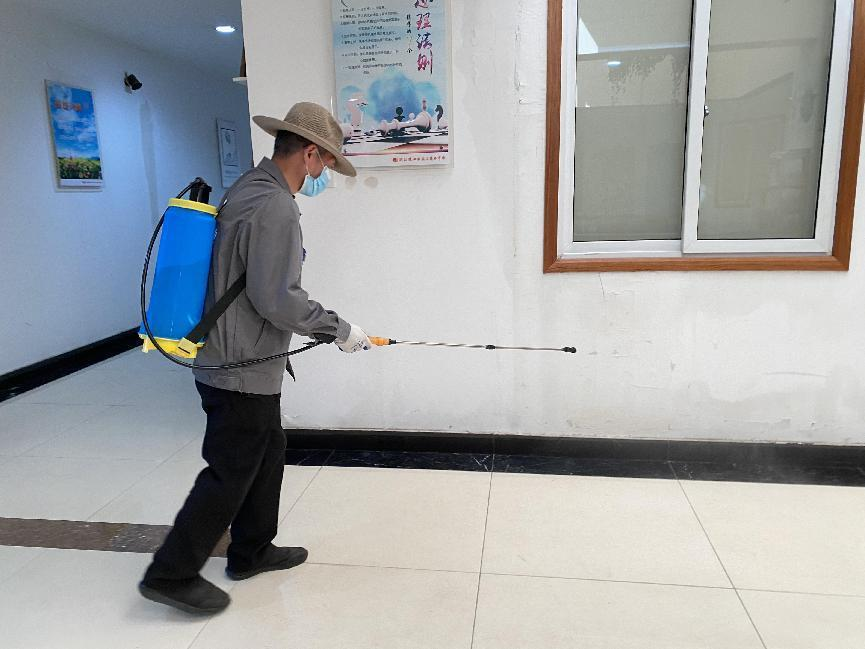 錢江商城做好日常消殺，筑牢安全屏障