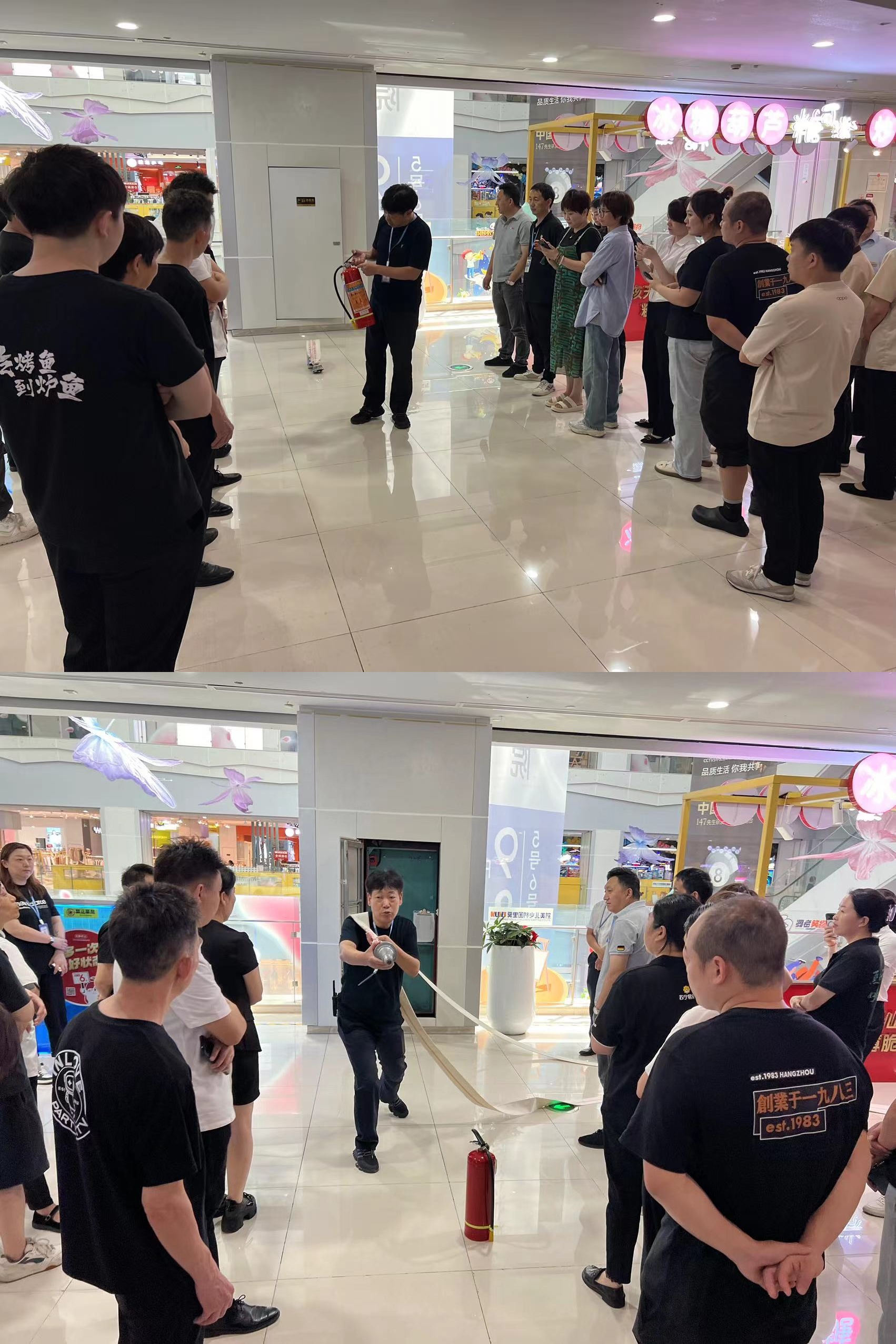 水晶城開展新入職員工消防培訓，筑牢安全防線